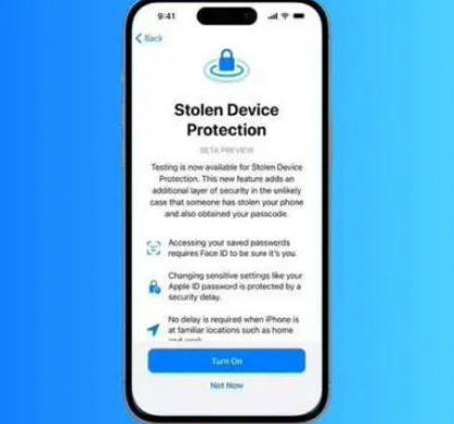 晴隆苹果授权维修店分享被盗设备保护功能开启方法 