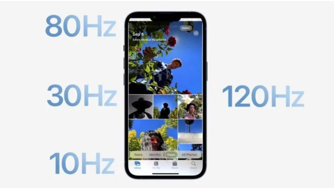 晴隆苹果14维修分享iPhone 14有高刷吗 