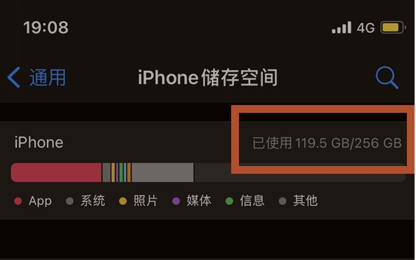 晴隆苹果13维修分享iPhone13如何查看剩余内存 