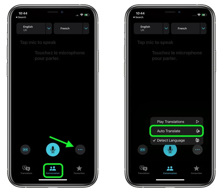 晴隆苹果手机维修分享iOS 15 “翻译” App 新改进 