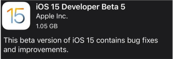 晴隆苹果手机维修分享如何升级到iOS15.0 beta5 